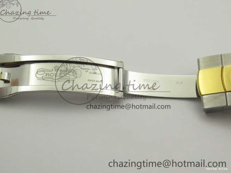 0131 Flexible DateJust 41 126334 904L SS YG DJF 1:1 Best Edition Gold Dial Diamond Markers on SS YG Jubilee Bracelet A 3250